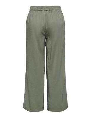 Only Onlaris Life Hw Pull-up Pant Wvn Noos Broek 4916588 Smokey Olive