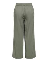 Only Onlaris Life Hw Pull-up Pant Wvn Noos Broek 4916588 Smokey Olive - thumbnail