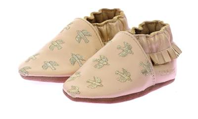 ROBEEZ slofjes Sweet Birds beige ROBEEZ slofjes Sweet Birds beige