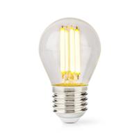 Nedis LBFE27G453 Led-filamentlamp E27 G45 7 W 806 Lm 2700 K Warm Wit 1 Stuks - thumbnail