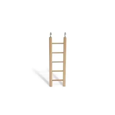 Beeztees Ladder - Vogelspeelgoed - 8 Treden - Hout - 36 cm Beeztees Ladder - Vogelspeelgoed - 8 Treden - Hout - 36 cm