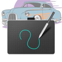 Wacom One M grafische tablet Zwart, Wit 216 x 135 mm USB - thumbnail