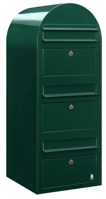 Bobi BrievenbusTrio 6005 Donkergroen - 01.01.06.20