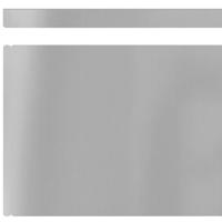 Tuin Grasperkafwerking Zilver 450 x 20 cm Gegalvaniseerd staal - thumbnail