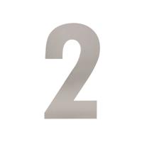 HUISNR 2 XL HGT 30 CM RVS GEB. - thumbnail