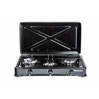 Ravanson K-03TB Zwart, Wit Aanrecht 60 cm Gaskookplaat 3 zone(s) - thumbnail