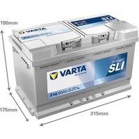 Varta Accu Blue Dynamic F16 80 Ah 5804000743132 - thumbnail