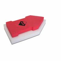 Rubi Porex Troffel met Punten | 22,5x12cm - 83998 - thumbnail