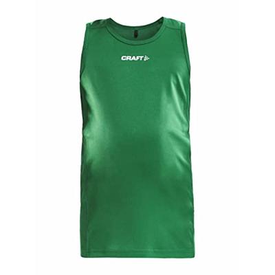 Craft 1907369 Rush Singlet JR - Team Green - 110/116 Craft 1907369 Rush Singlet JR - Team Green - 110/116