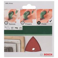 Bosch Accessoires Schuurblad 105mm | K240 | Rw | 6 Gaten | Velc | 5-delig - 2609256A59 - thumbnail