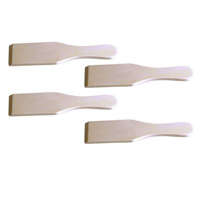 Houten Gourmetspatels 4 Stuks