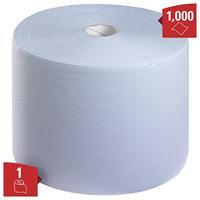 Poetsdoek WYPALL L10 EXTRA 7200 L380xB240ca. mm blauw 1 laags - thumbnail