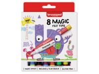 Bruynzeel Magic viltstiften, etui van 8 stuks - thumbnail