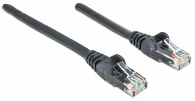 Intellinet 342063 RJ45 Netwerkkabel, patchkabel CAT 6 U/UTP 2.00 m Zwart 1 stuk(s)