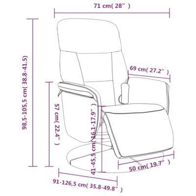 Massagestoel verstelbaar met voetensteun fluweel donkergroen Massagestoel verstelbaar met voetensteun fluweel donkergroen