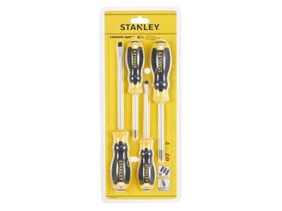 Stanley handgereedschap STHT16169-0 Cushiongrip Schroevendraaierset 4-delig: PH, Standaard - STHT16169-0 - thumbnail
