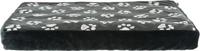 TRIXIE HONDENKUSSEN JIMMY ZWART MET POOTPRINT 80X55 CM - thumbnail