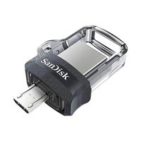 SanDisk Ultra® Dual Drive m3.0 USB-stick smartphone/tablet 128 GB USB-A 3.2 Gen 1 - thumbnail