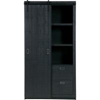 vtwonen Opbergkast 'Slide', kleur Zwart - thumbnail