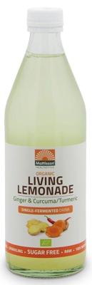 Mattisson Living lemonade ginger & curcuma bio 500 Milliliter