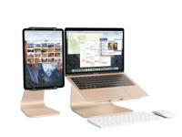 Rain Design mStand Laptop Stand Goud - thumbnail