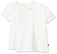 Minymo T shirt meisjes katoen/elastaan wit 2 stuks maat 128 - thumbnail