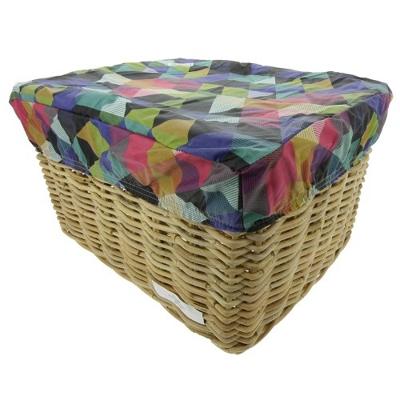 Fietskrat Fietsmand Hoes Large Colored Triangles