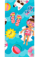 Gabby&apos;s Dollhouse strandlaken summer 70 x 140 cm - thumbnail