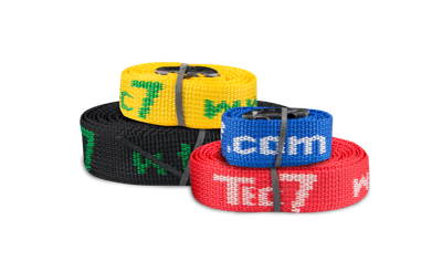 Tec7 Fasty geel 100cm x 20mm - 320112000