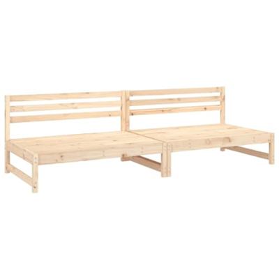 Tuinmiddenbanken 2 st 120x80 cm massief grenenhout
