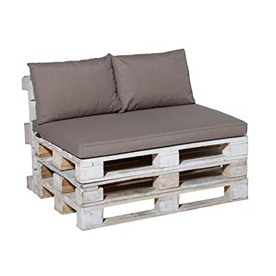 Madison: Palletkussen outdoor 120x80 Panama - Taupe
