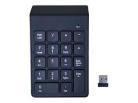 Gembird KPD-W-02 numeriek toetsenbord Notebook/pc Bluetooth Zwart - thumbnail