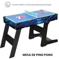 Multi-spel tafel Opvouwbaar 4-in-1 115,5 x 63 x 16,8 cm Hout MDF - thumbnail
