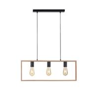 Just Light Landelijke hanglampFranky 3-lichts - 15652-18 - thumbnail