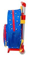 Schoolrugzak met Wielen Mickey Mouse Clubhouse Good day Blauw 28 x 34 x 10 cm - thumbnail