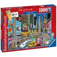 Ravensburger puzzel Fleroux Cities of the world: New York - 1000 stukjes - thumbnail
