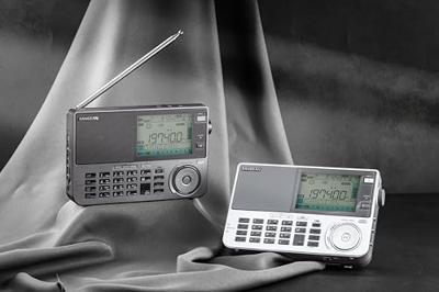 Sangean ATS-909X2 Wereldontvanger VHF (FM), Lange golf, Middengolf Wekfunctie Wit