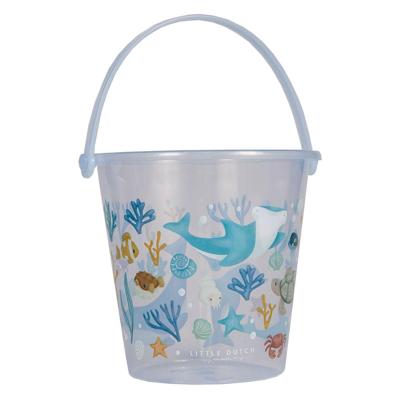 Little Dutch ocean dreams emmer 19 cm blauw Little Dutch ocean dreams emmer 19 cm blauw