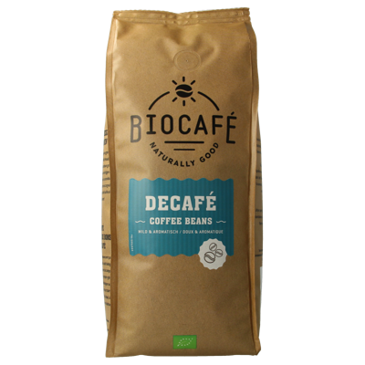 Koffiebonen decafe bio 500 Gram Koffiebonen decafe bio 500 Gram