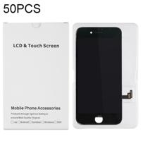 50 PCS LCD-scherm en Digitizer witte kartonnen doos verpakking voor iPhone 8 Plus / 7 Plus - thumbnail
