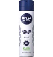 Nivea Men deodorant spray sensitive protect 150 Milliliter - thumbnail