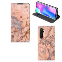 Xiaomi Mi Note 10 Lite | Standcase | Marmer Oranje - thumbnail