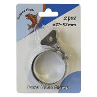 Slangklem rvs d27-52mm 2st - thumbnail