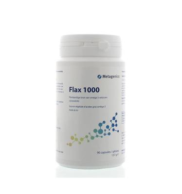 Metagenics Flax 1000 (lijnzaadolie) (90 caps)