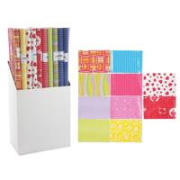 Cadeaupapier Everyday 200 x 70 cm 8 assorti | 60 stuks - thumbnail