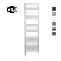 Elektrische Radiator Sanicare HWV Met Wifi 172x45 cm Wit 920W Met Thermostaat Wit Linksonder Sanicare - thumbnail
