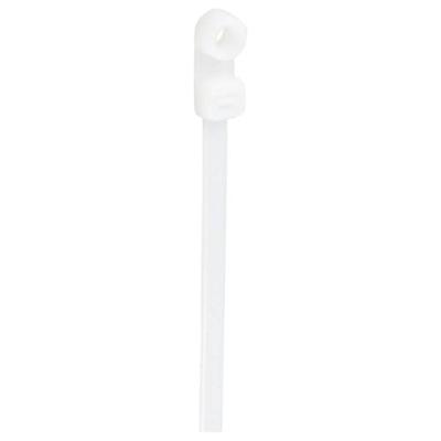 TRU COMPONENTS TC-12814164 Kabelbinder 370 mm 4.8 mm Natuur Met schroefsokkel, Chemische bestendigheid 100 stuk(s)