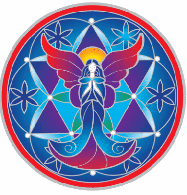 Raamsticker Guiding Angel