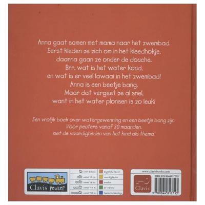 Centraal Boekhuis Anna in het zwembad