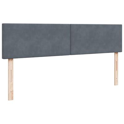 Ottoman bed met matrassen en LED's 200x200cm fluweel